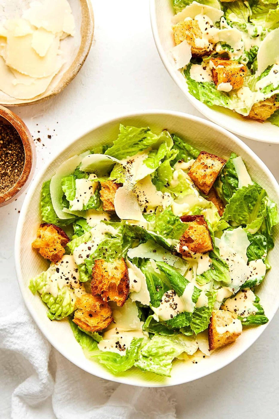 Caesar salad with homemade dressing at La Catrina