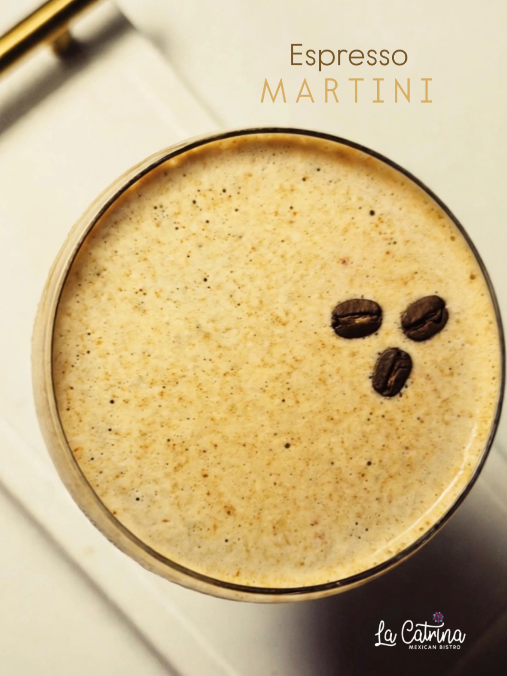 Espresso martini at La Catrina